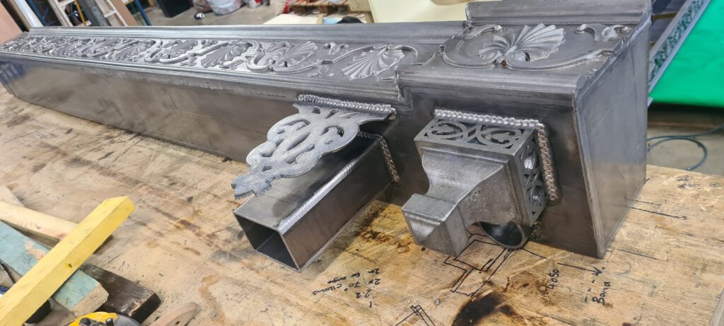 Restoration and Reproduction of Ornamental Lead Gutters – Wakehurst House