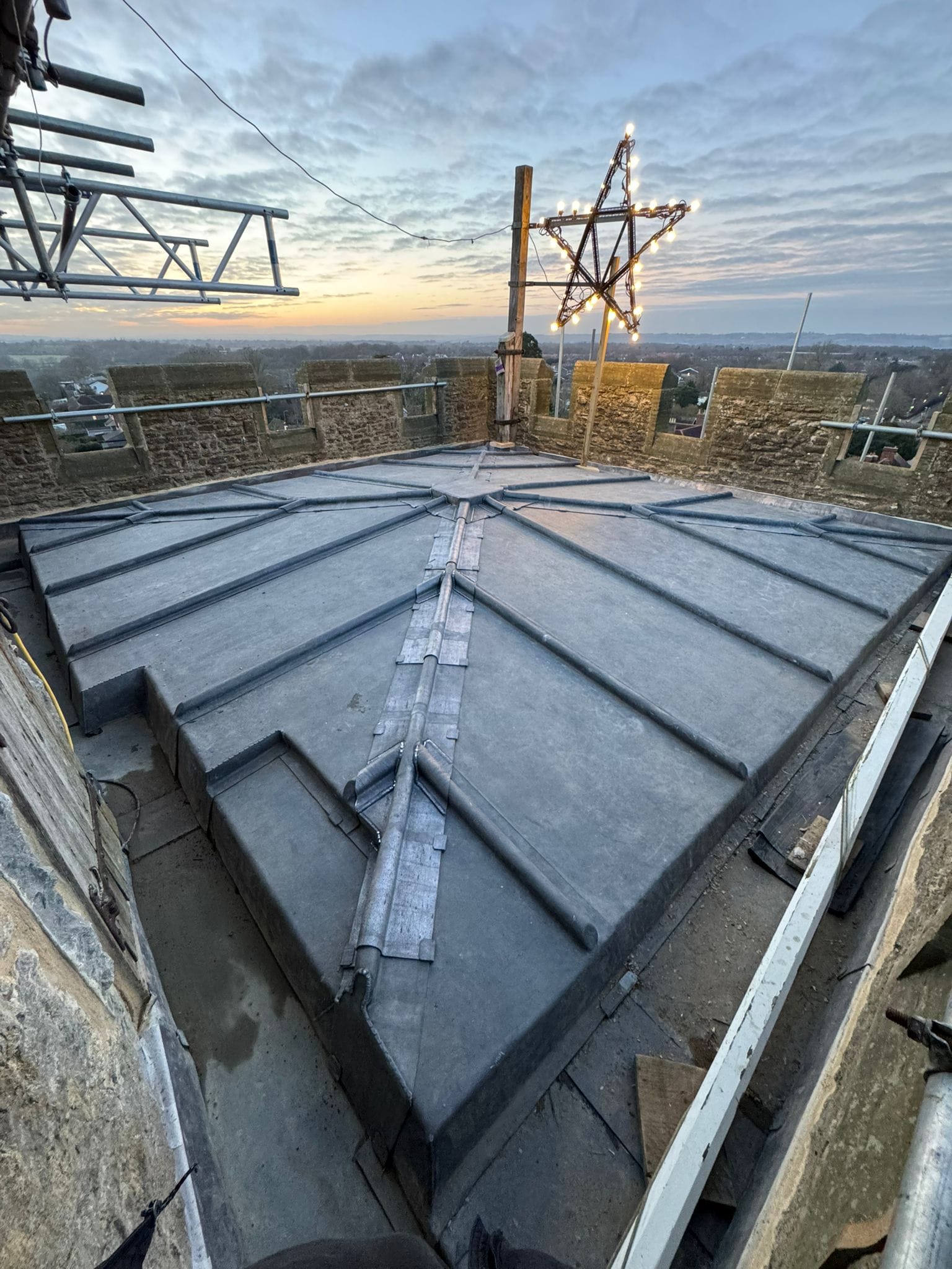 Lead Cladding